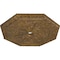 Ekena Millwork Spring Octagonal Medallion (Canopies up to 3"), 29 1/8"OD x 2 1/4"ID x 1 1/8"P, Rubbed Bronze CM30SPRZS - alternate 2